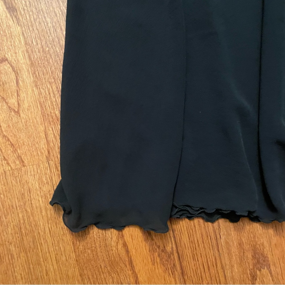 Neiman Marcus black lace silk slip size S - Picture 5 of 13